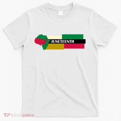 Juneteenth Day Map T-Shirt