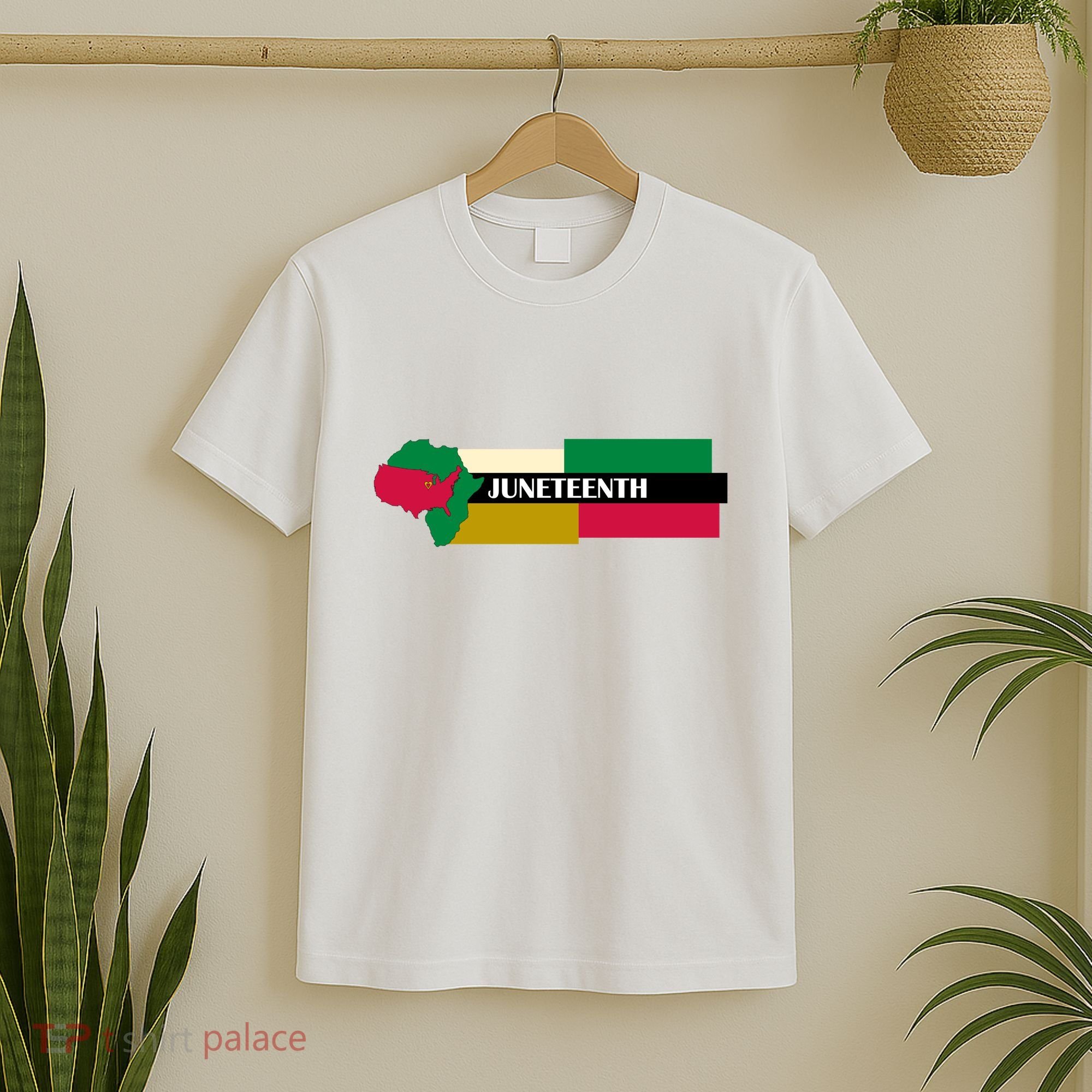 Juneteenth Day Map T-Shirt