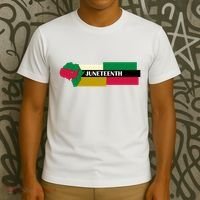 Juneteenth Day Map T-Shirt thumb 3