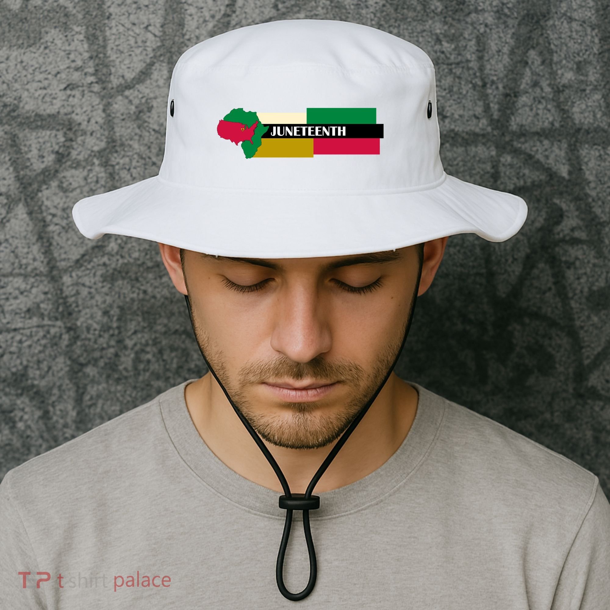 Juneteenth Day Map Bucket Hat