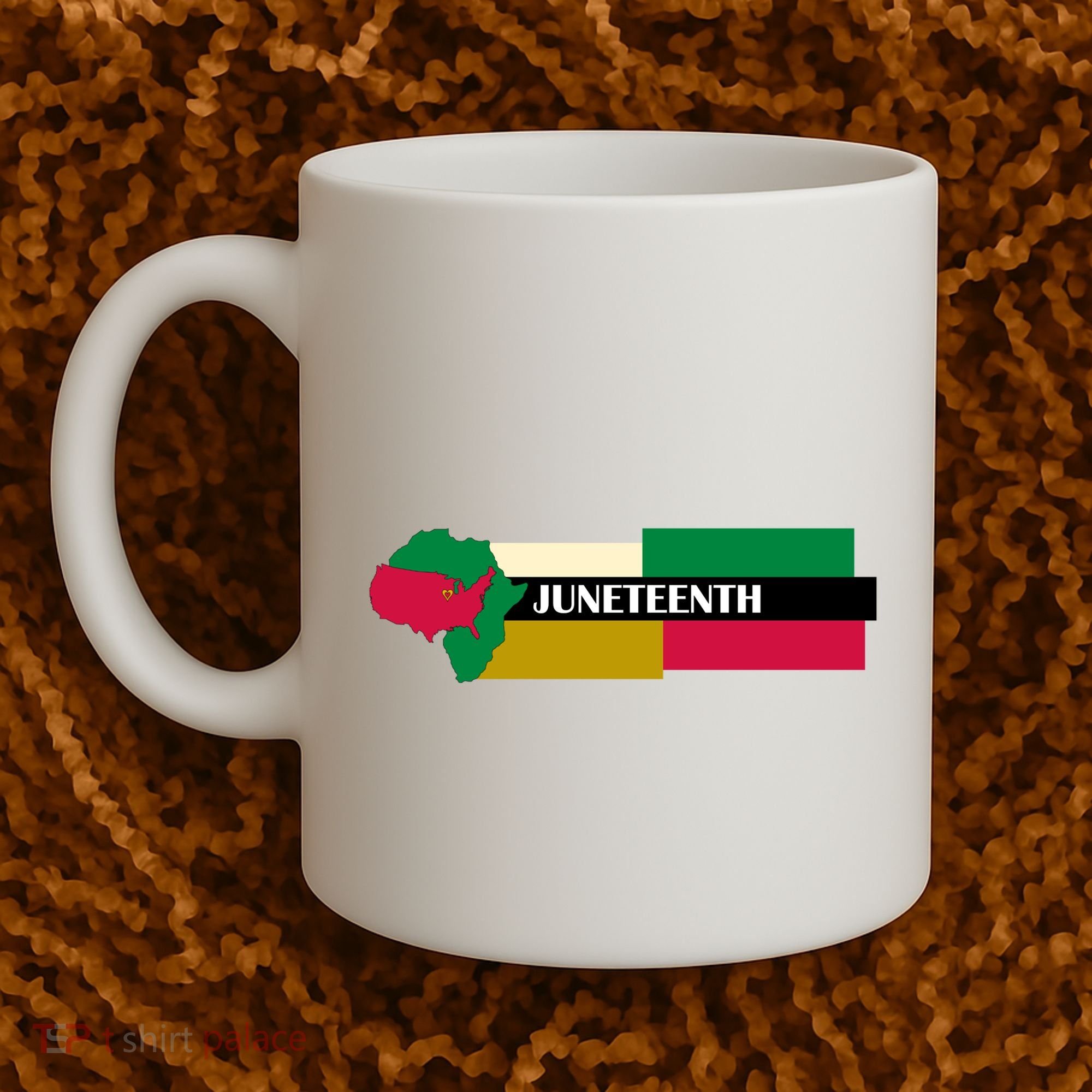 Juneteenth Day Map Coffee Mug