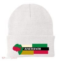 Juneteenth Day Map Beanie thumb 0