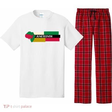 Juneteenth Day Map Pajama Set