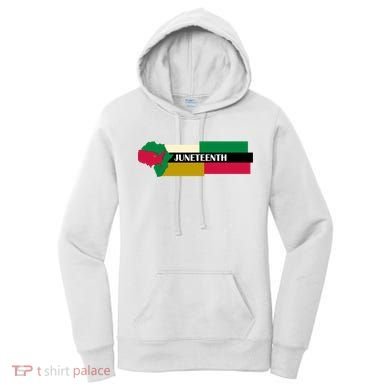 Juneteenth Day Map Women's Hoodie