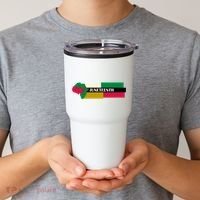 Juneteenth Day Map Tumbler thumb 2