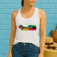 Juneteenth Day Map Women's Tank Top thumb 2