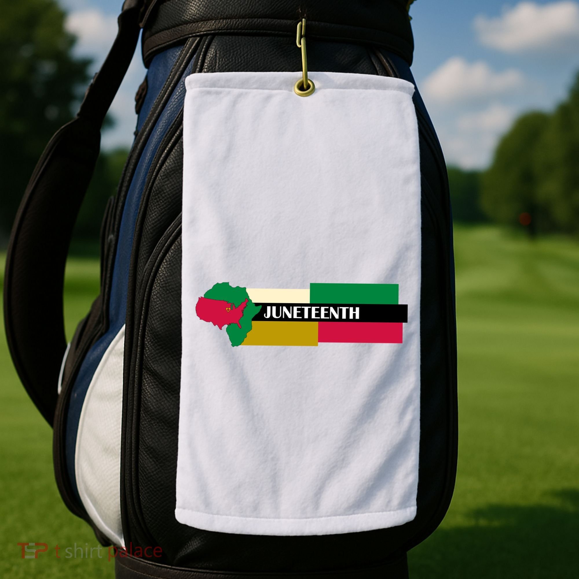 Juneteenth Day Map Golf Towel