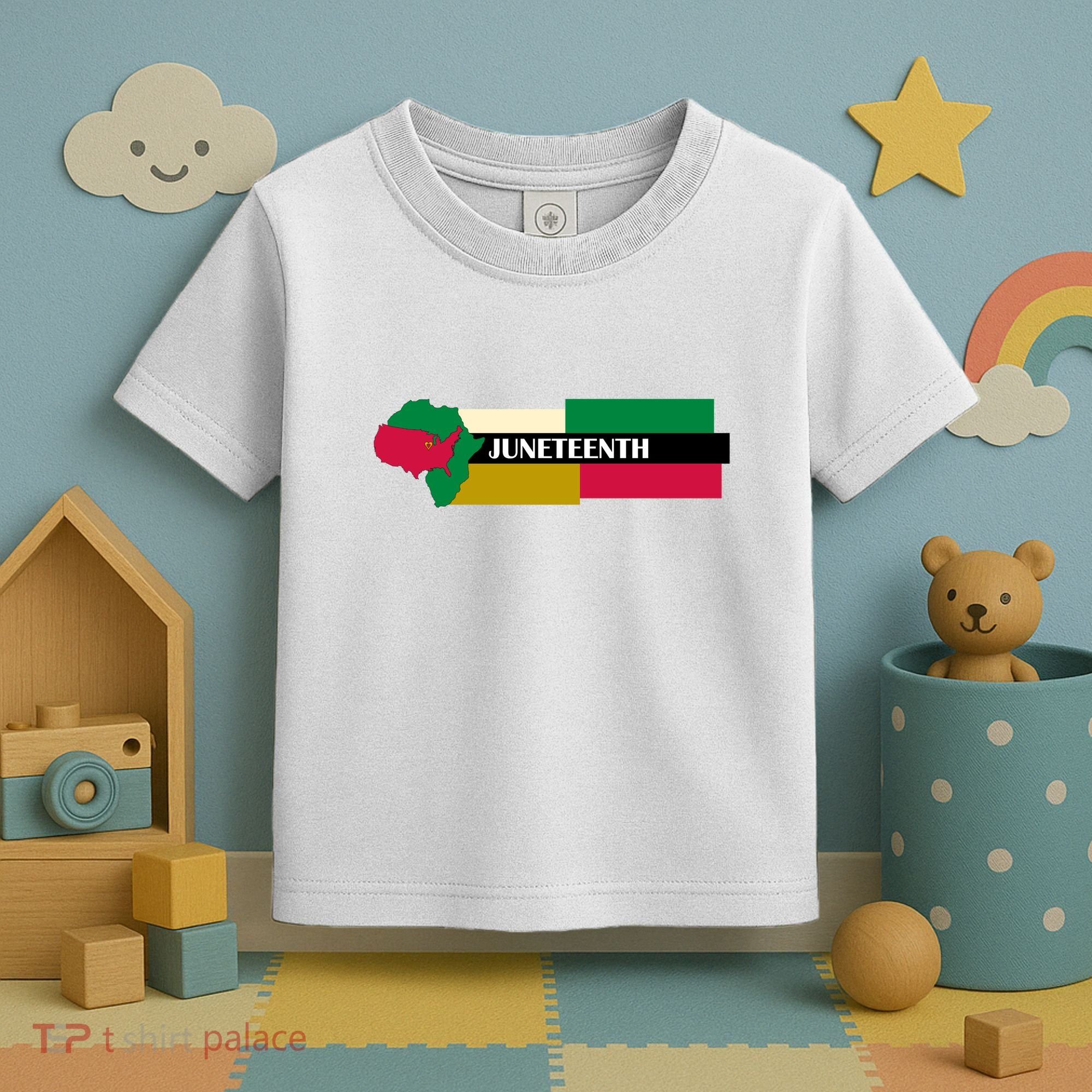 Juneteenth Day Map Toddler T-Shirt