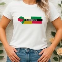 Juneteenth Day Map Women's T-Shirt thumb 2