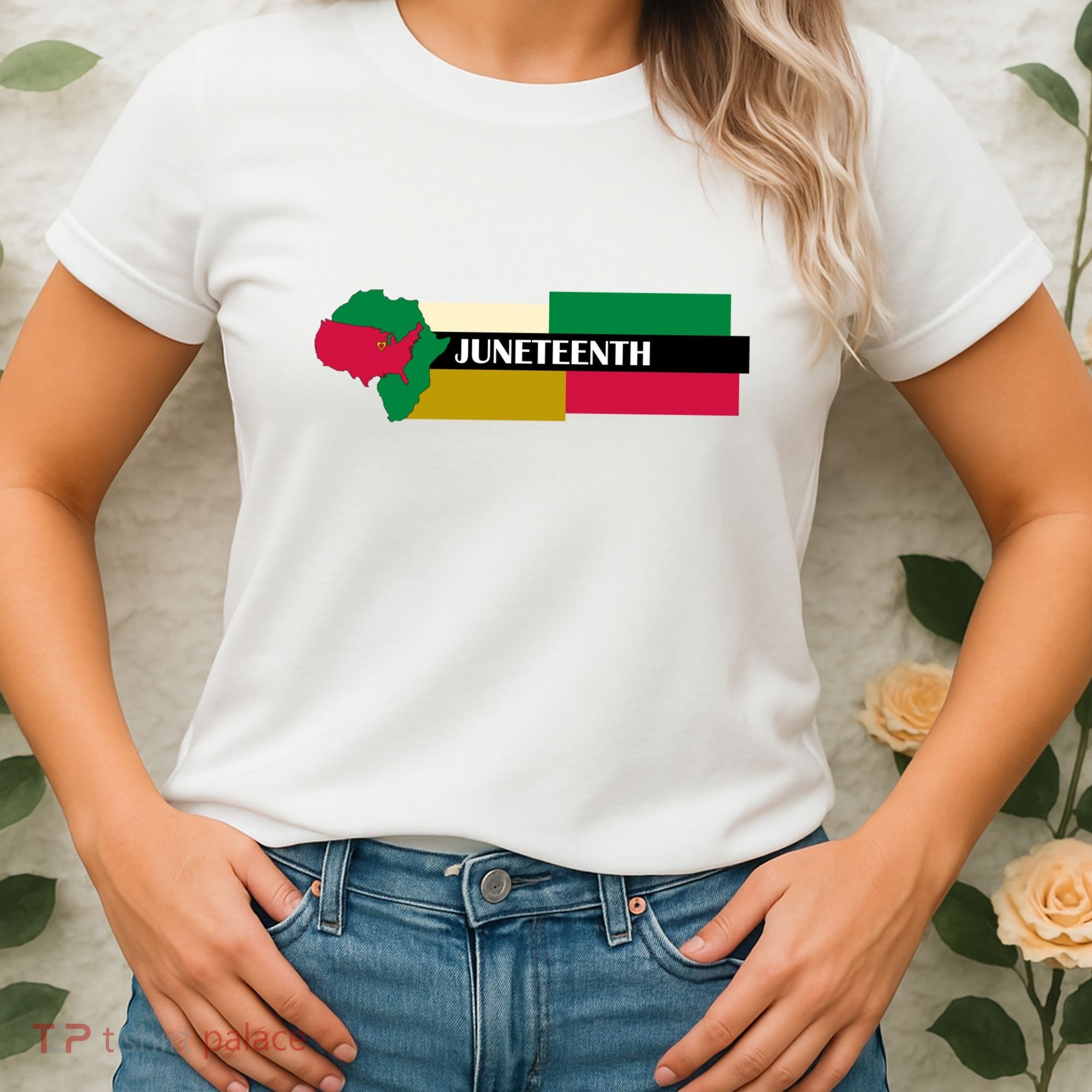 Juneteenth Day Map Women's T-Shirt