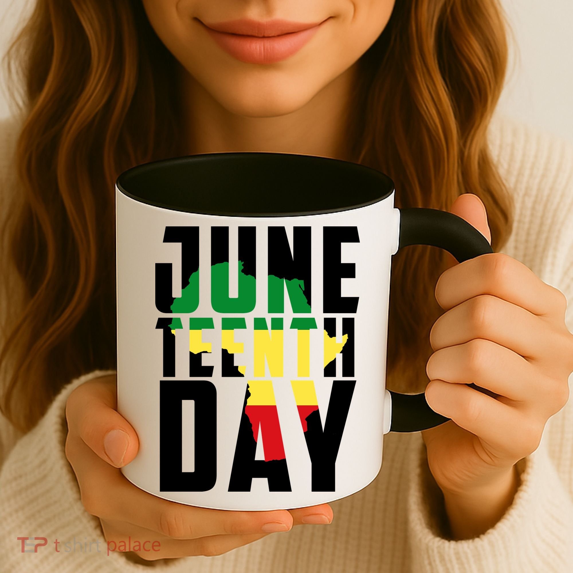 Juneteenth Day Map Coffee Mug