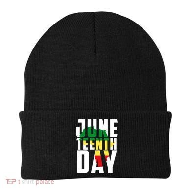 Juneteenth Day Map Beanie