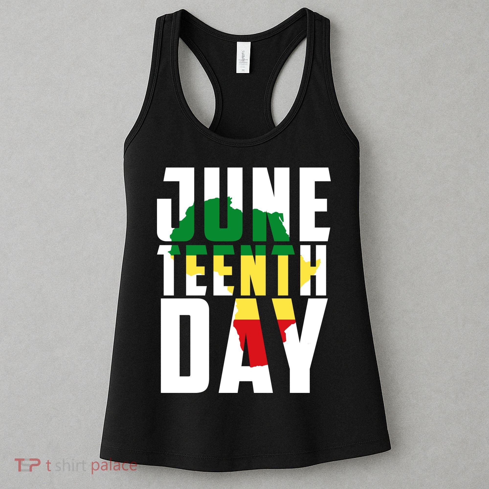 Juneteenth Day Map Women's Tank Top