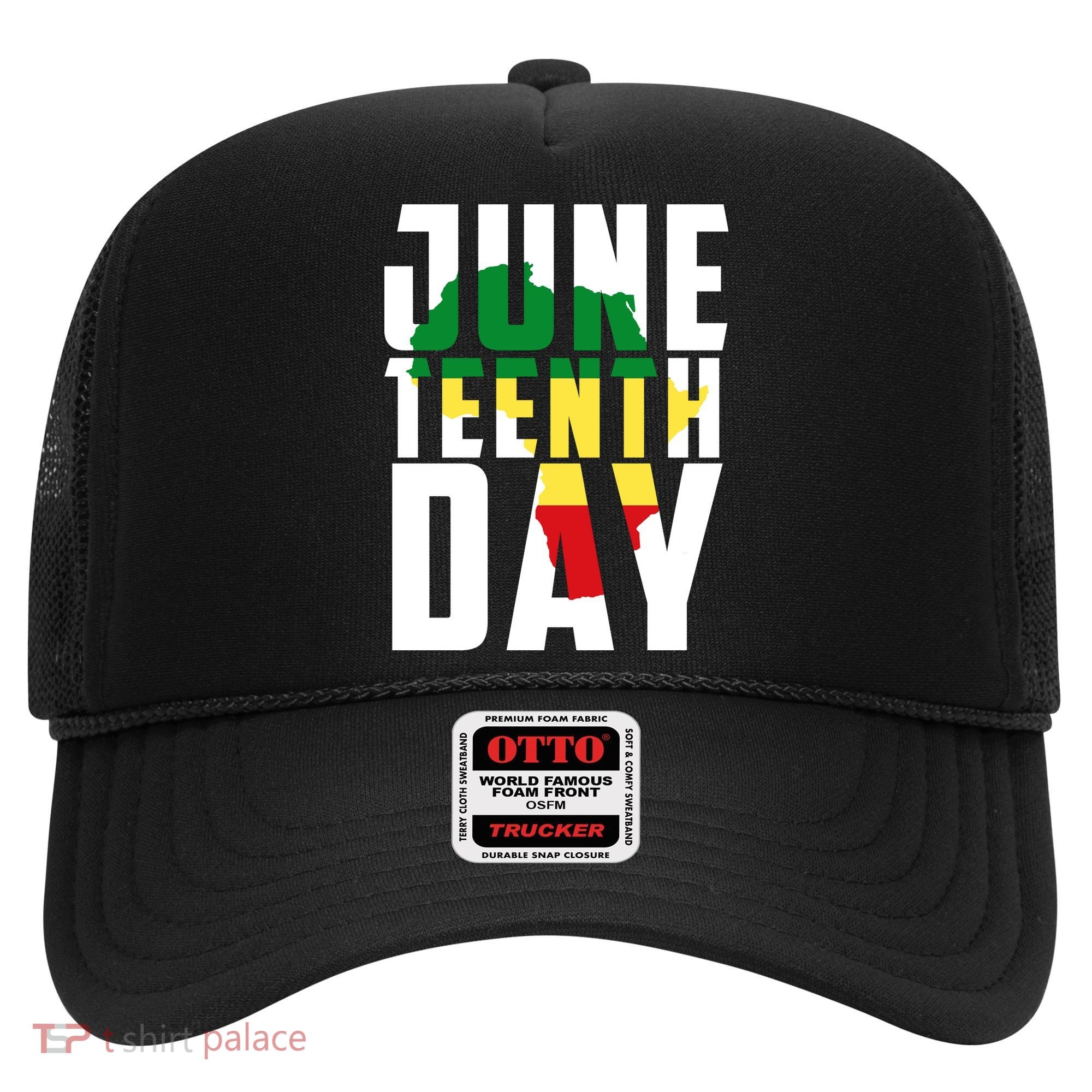 Juneteenth Day Map Hat