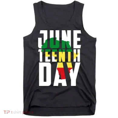 Juneteenth Day Map Tank Top