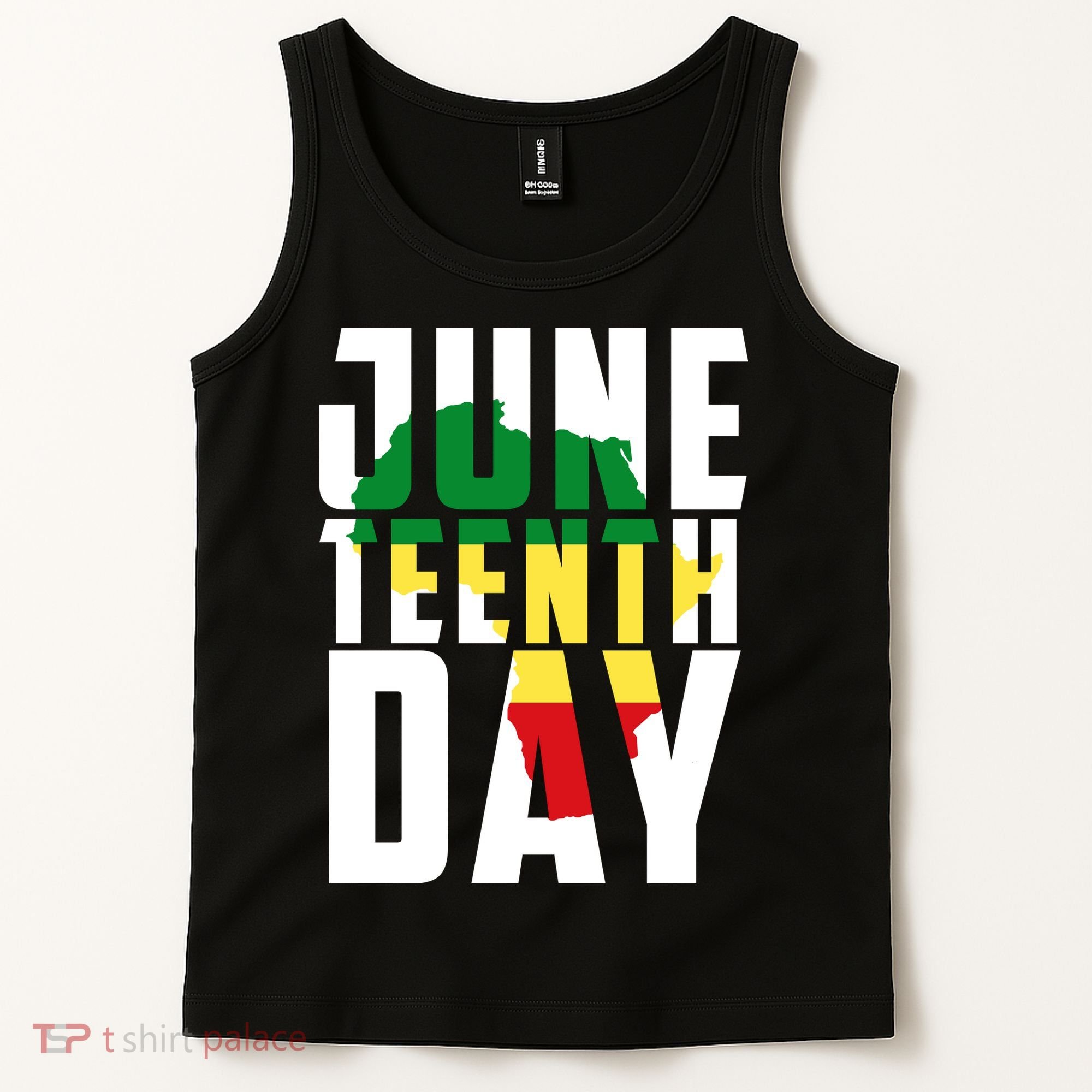 Juneteenth Day Map Tank Top