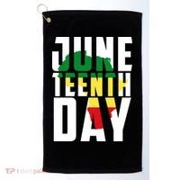 Juneteenth Day Map Golf Towel thumb 0