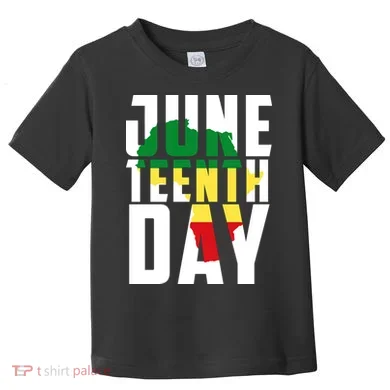 Juneteenth Day Map Toddler T-Shirt