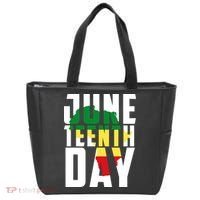 Juneteenth Day Map Tote Bag thumb 0