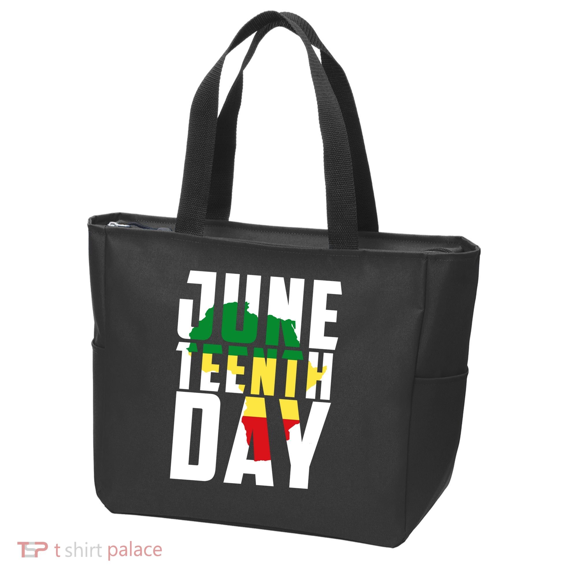 Juneteenth Day Map Tote Bag