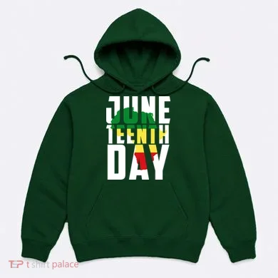 Juneteenth Day Map Hoodie