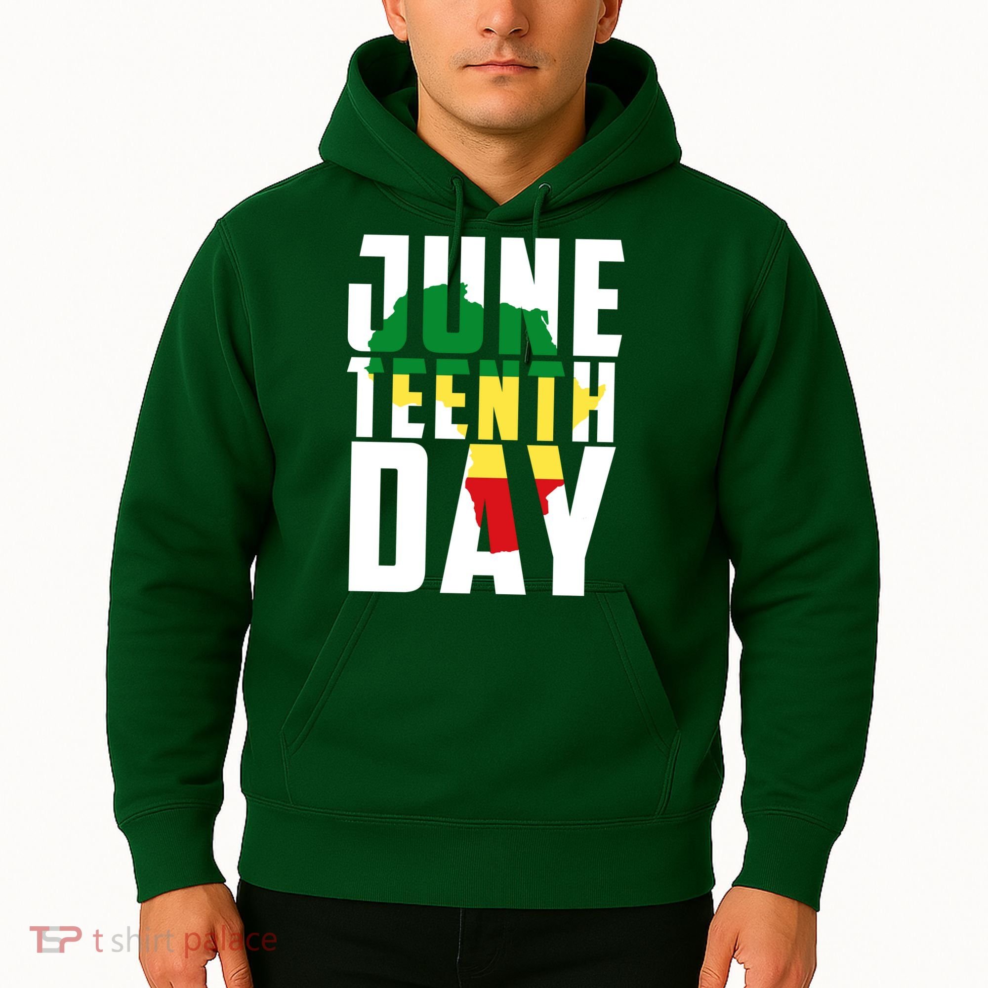 Juneteenth Day Map Hoodie