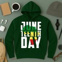 Juneteenth Day Map Hoodie thumb 3