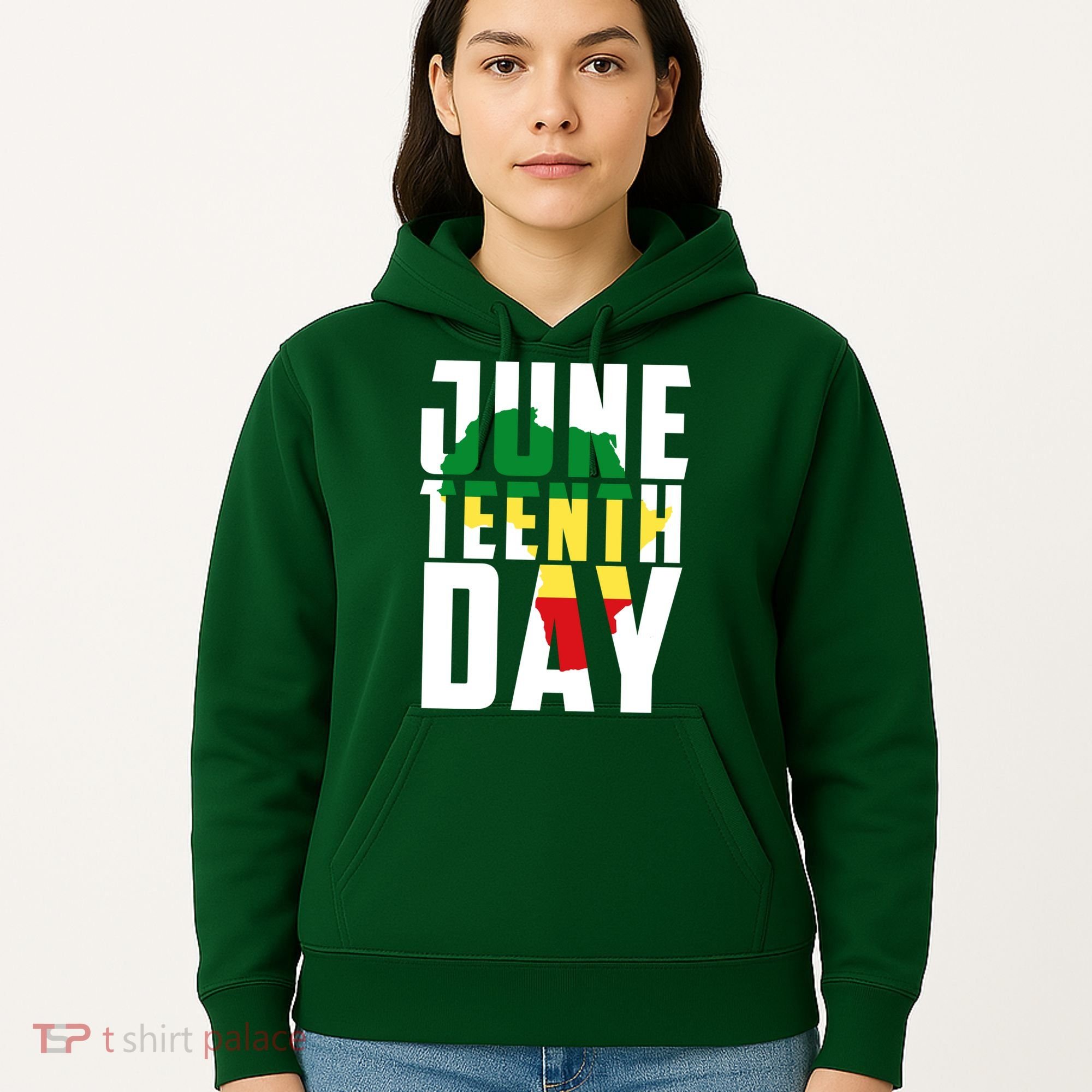 Juneteenth Day Map Hoodie