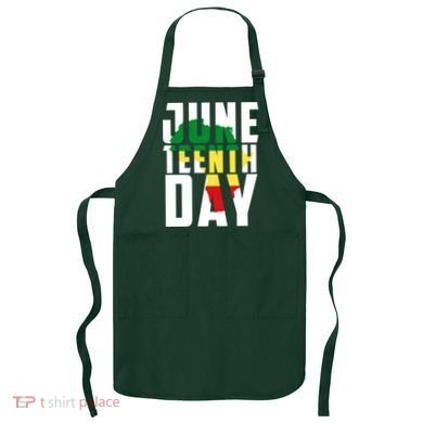 Juneteenth Day Map Apron