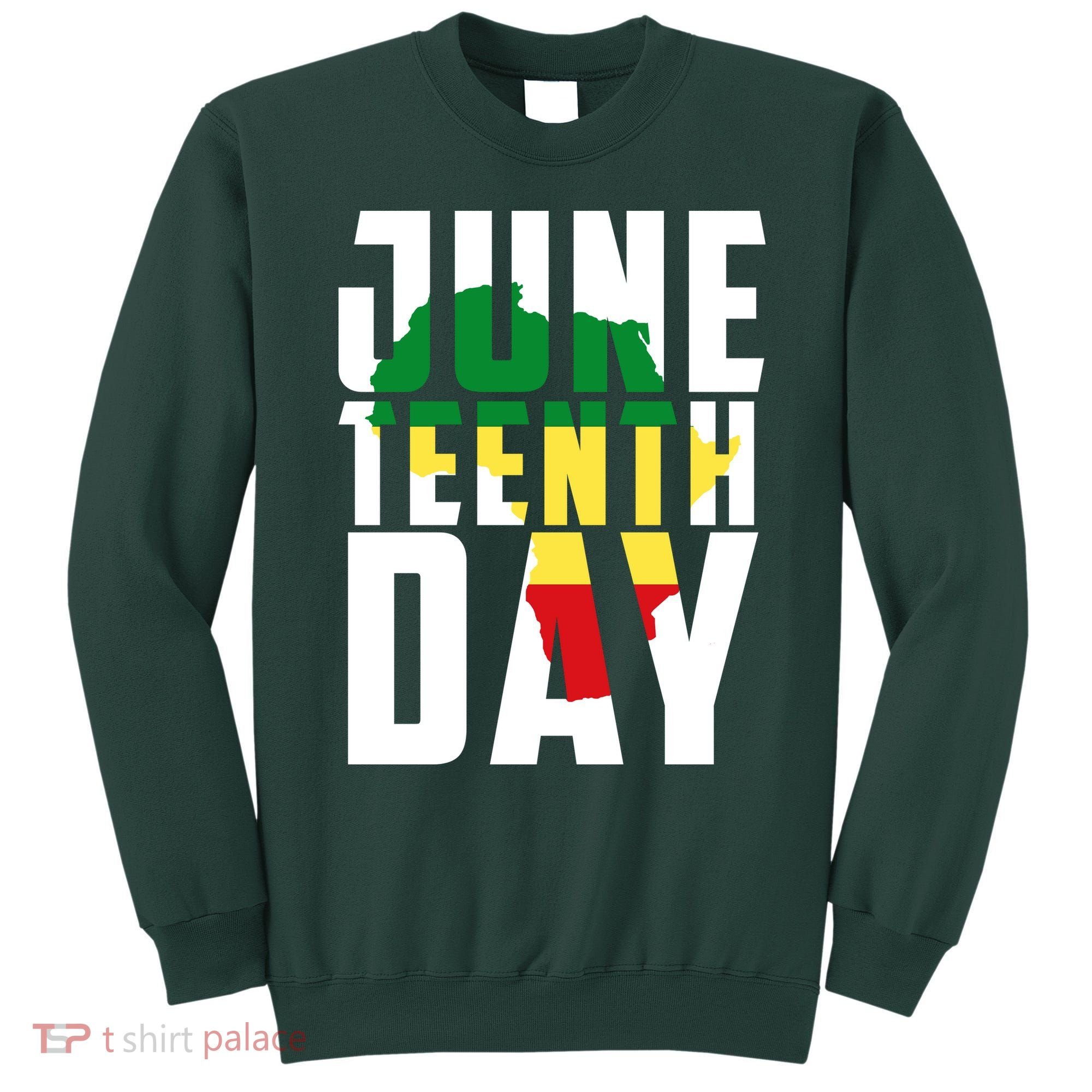 Juneteenth Day Map Sweatshirt