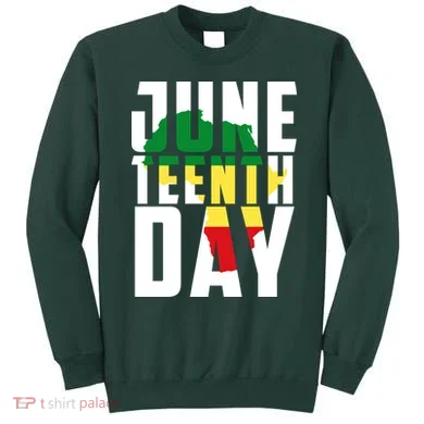 Juneteenth Day Map Sweatshirt