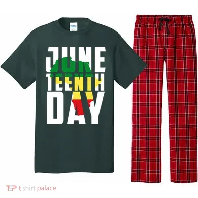 Juneteenth Day Map Pajama Set