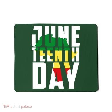 Juneteenth Day Map Mousepad