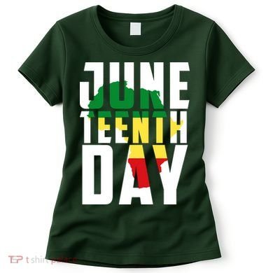 Juneteenth Day Map Women's T-Shirt