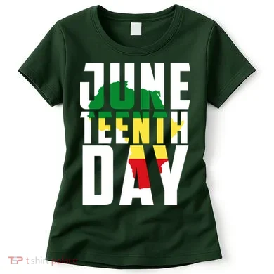 Juneteenth Day Map Women's T-Shirt