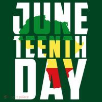 Juneteenth Day Map Kids Sweatshirt thumb 2