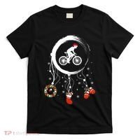 Joy Dreamcatcher Merry Christmas Road Bike Racing Bicycle T-Shirt thumb 0