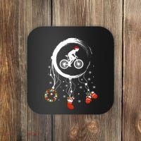 Joy Dreamcatcher Merry Christmas Road Bike Racing Bicycle Coaster thumb 0