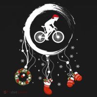 Joy Dreamcatcher Merry Christmas Road Bike Racing Bicycle Women's Hoodie thumb 2