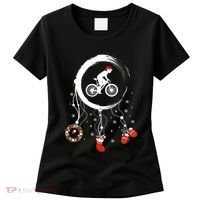 Joy Dreamcatcher Merry Christmas Road Bike Racing Bicycle Women's T-Shirt thumb 0