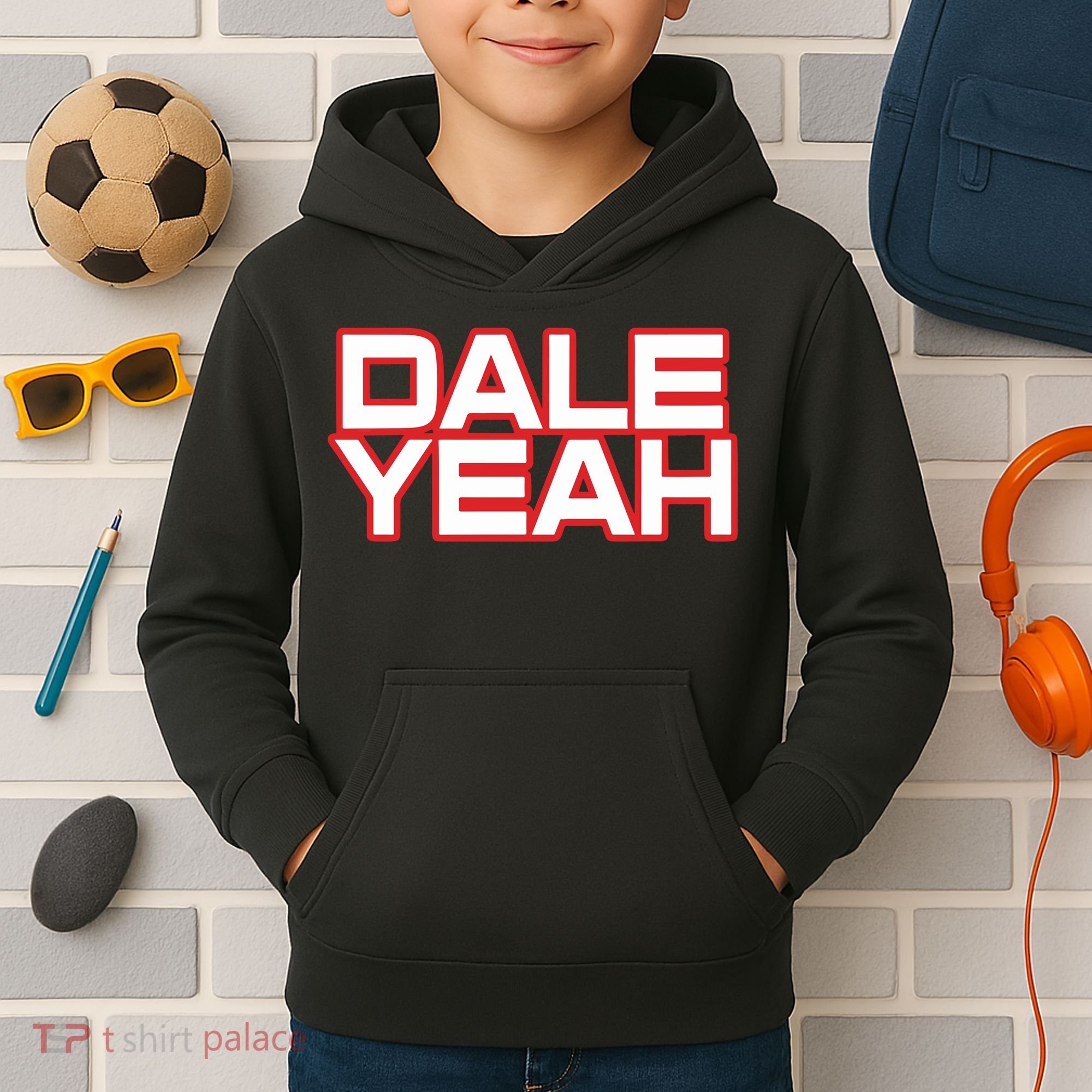 Dale Yeah Kids Hoodie