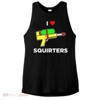 I Love Squirters Ladies PosiCharge Tri-Blend Wicking Tank thumb 0