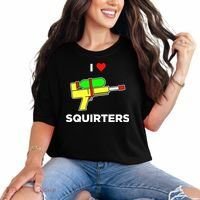 I Love Squirters Comfort Colors T-Shirt thumb 0