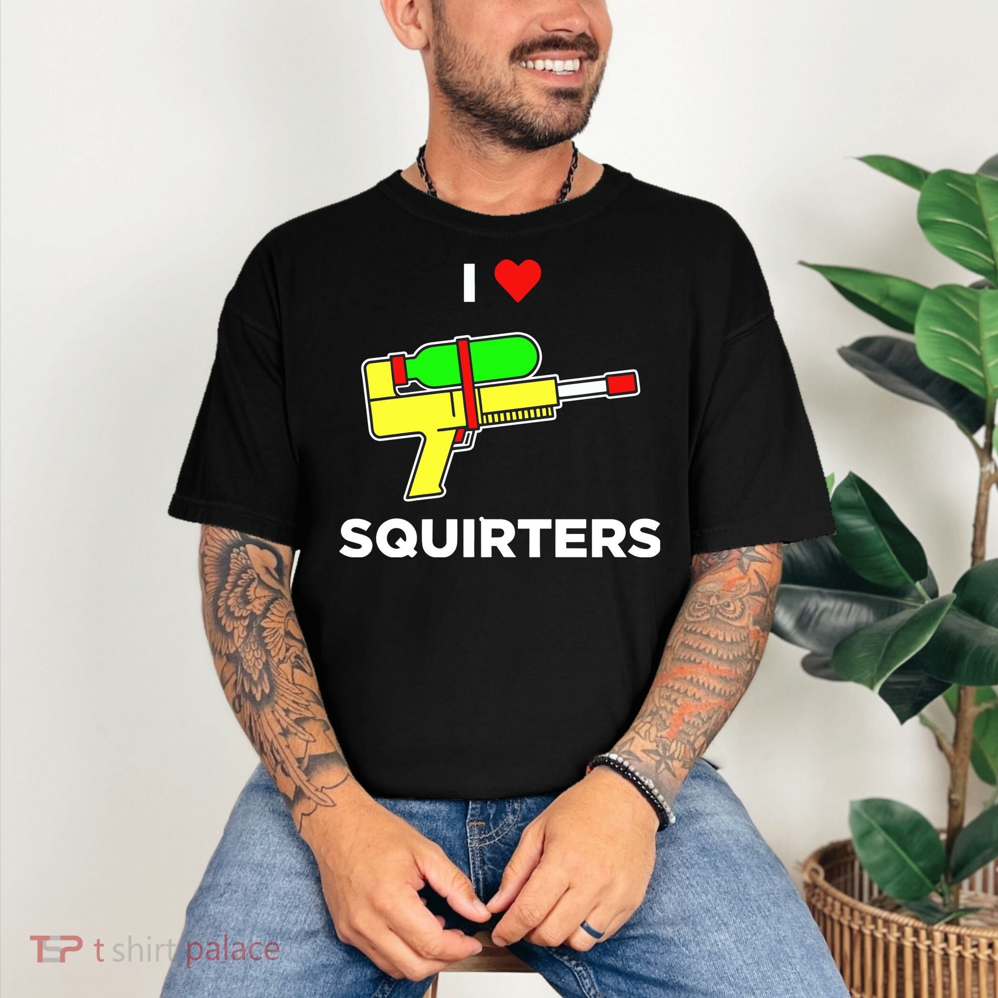 I Love Squirters Comfort Colors T-Shirt