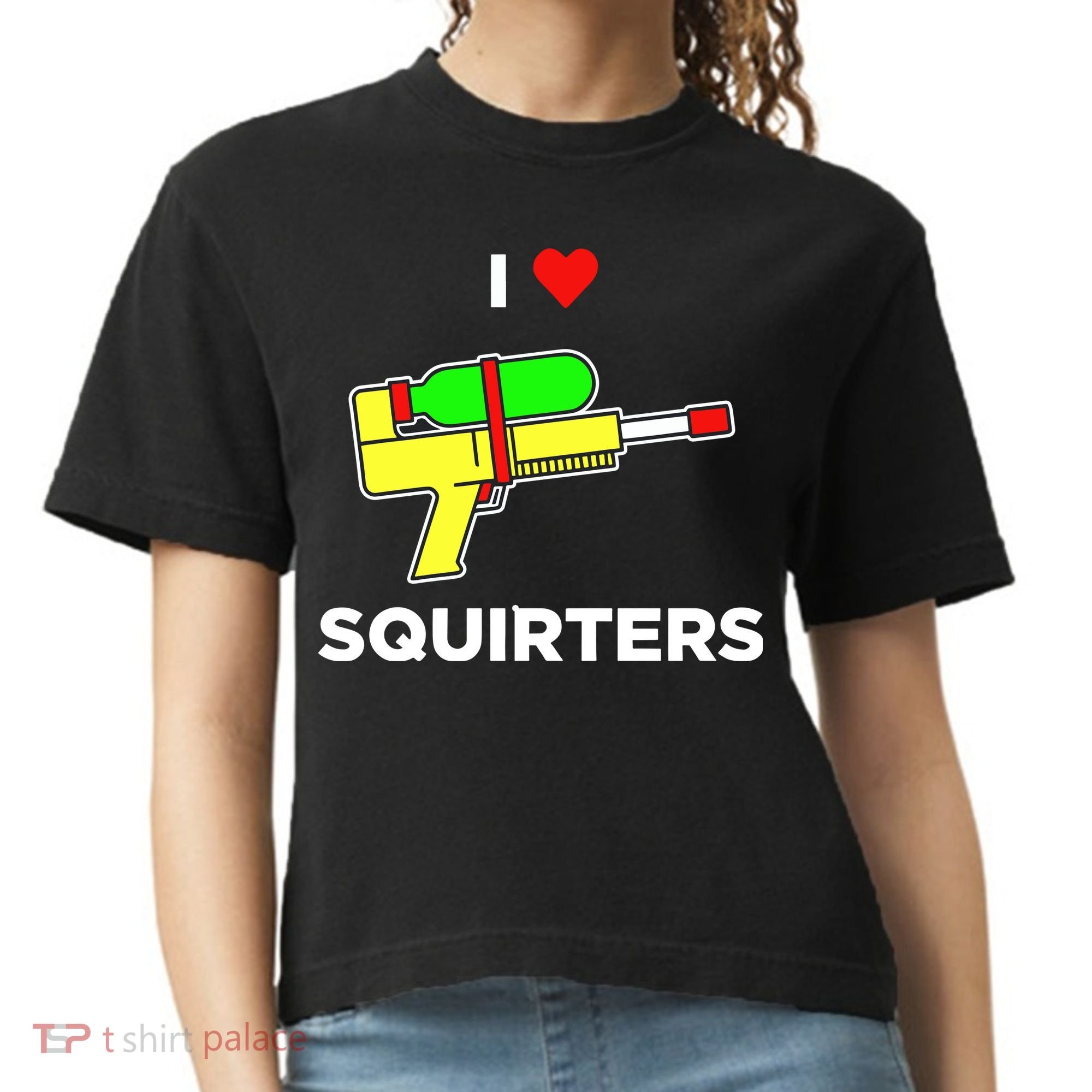 I Love Squirters Comfort Colors Boxy T-Shirt
