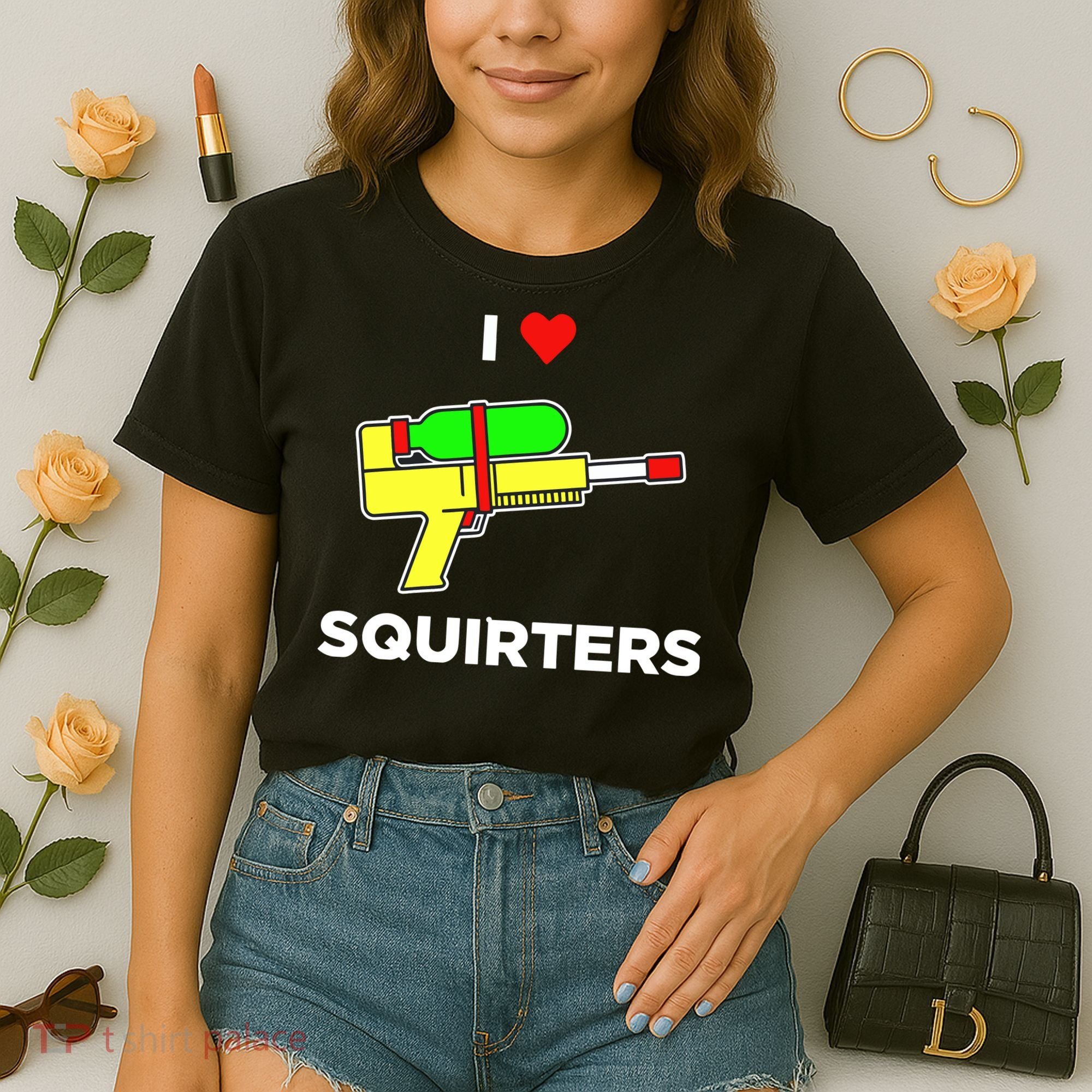 I Love Squirters Comfort Colors Boxy T-Shirt