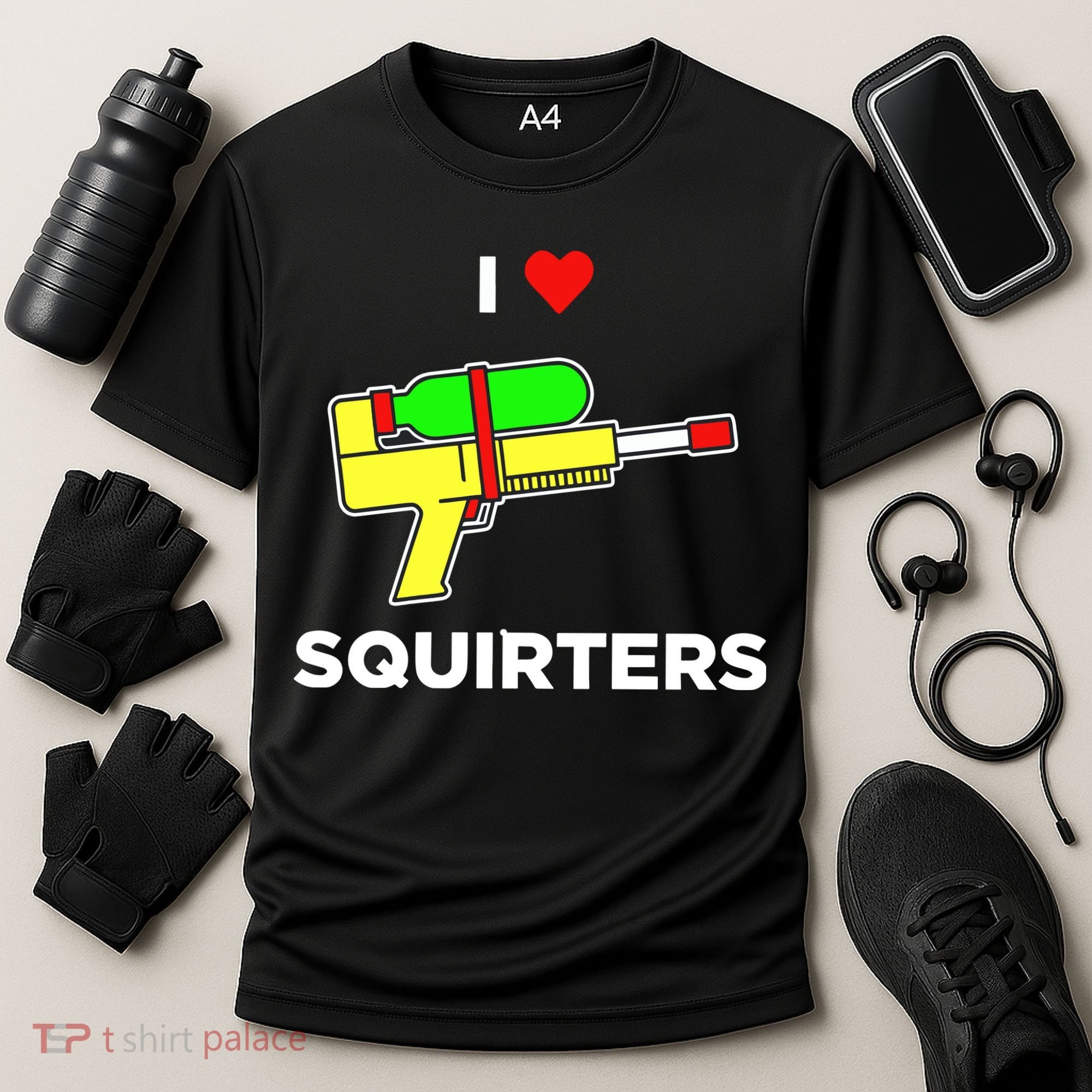 I Love Squirters Cooling Performance Crew T-Shirt