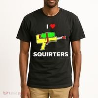 I Love Squirters Tall T-Shirt thumb 2