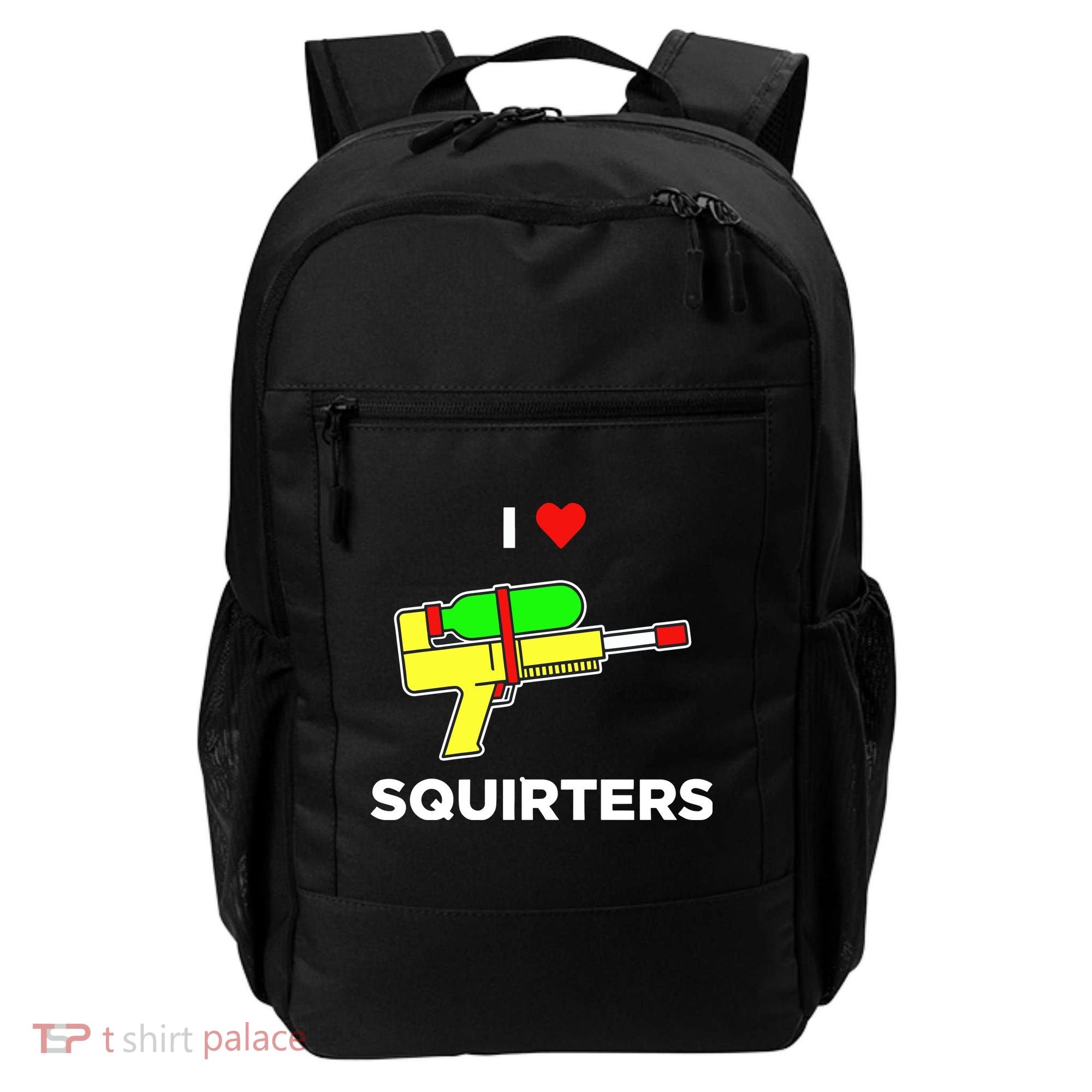 I Love Squirters Backpack