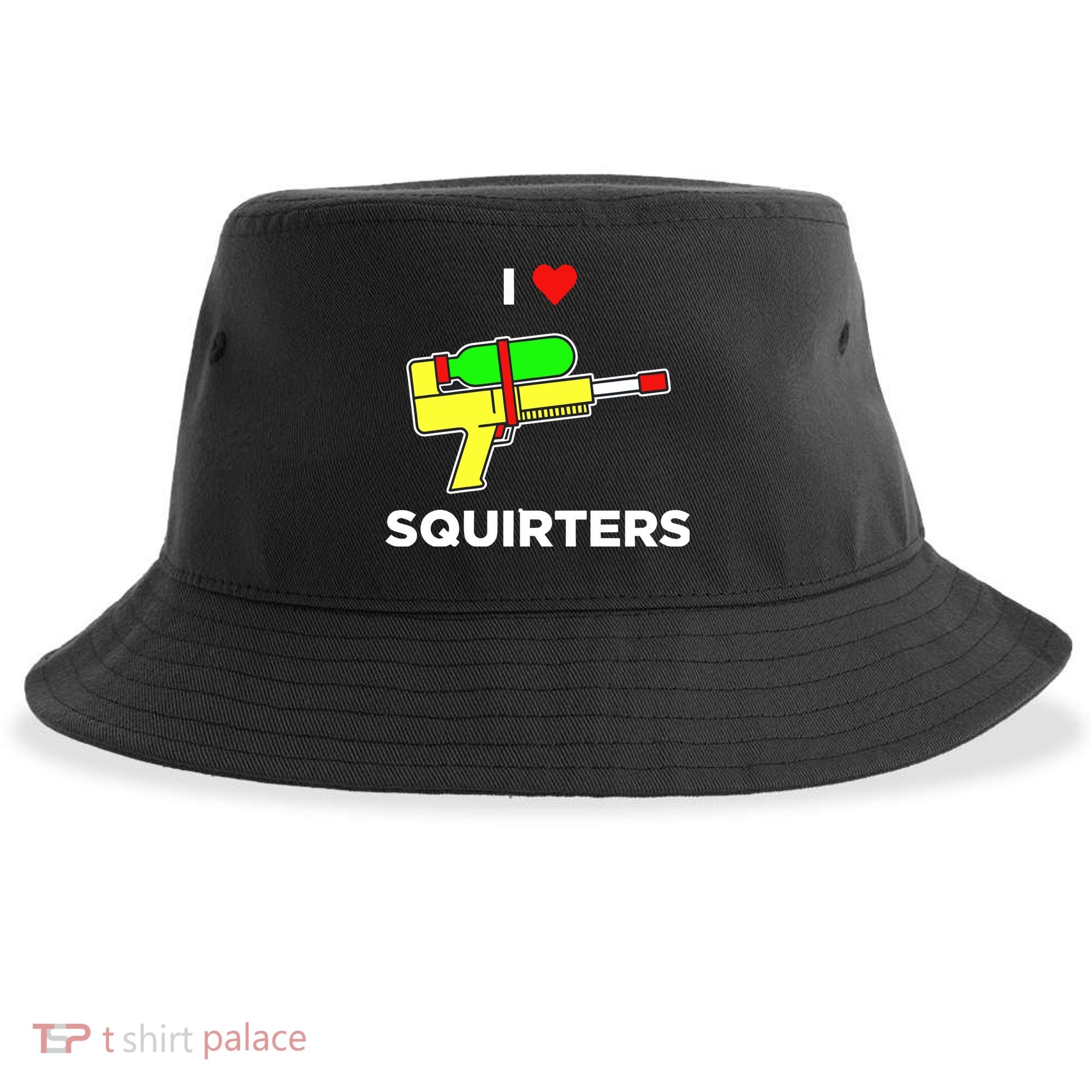 I Love Squirters Sustainable Bucket Hat